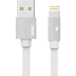 Remax Flat USB-A to Lightning Cable 2m White
