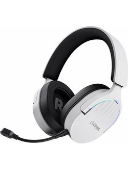 Trust GXT 491 Fayzo Ασύρματο Gaming Headset Over Ear White