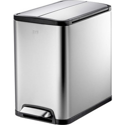 EKO 801870 EK9377MT-12L Κάδος Απορριμάτων Κουζίνας Ανοξείδωτος με Πεντάλ Inox 12lt