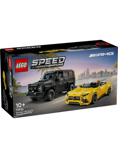 Lego Speed Champions Mercedes-AMG G 63 & Mercedes-AMG SL 63 για 10+ Ετών 76924