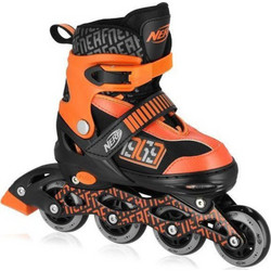 Spokey Nerf Strive Inline Αυξομειούμενα Rollers Παιδικά Πορτοκαλί Μαύρα 5905339413413