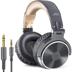 OneOdio Pro 10 Ενσύρματα & Ασύρματα Bluetooth Ακουστικά DJ Over Ear Γκρι