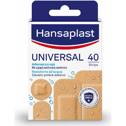 Hansaplast Universal Αυτοκόλλητα Επιθέματα σε 4 Μεγέθη 40τμχ