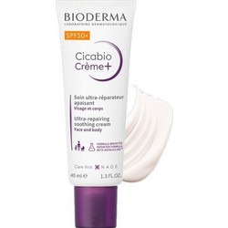 Bioderma Cicabio Creme+ Αντηλιακή Κρέμα Προσώπου Κατά των Πανάδων SPF50+ 40ml