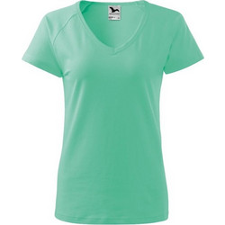 Malfini Γυναικείο Αθλητικό T-Shirt Τιρκουάζ MLI-12895
