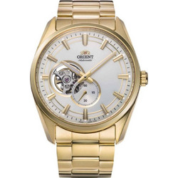 Orient Contemporary Ανδρικό Ρολόι Αυτόματο με Χρυσό Μεταλλικό Μπρασελέ RA-AR0007S10B