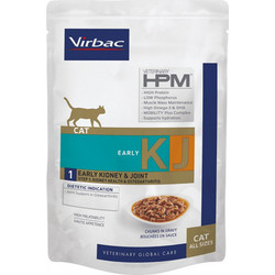 Virbac Veterinary HPM Adult Early Kidney & Joint Chunks with Meat in Gravy 85gr