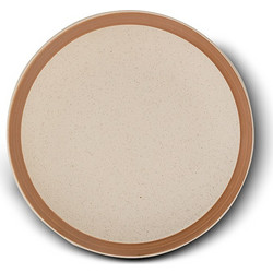 Nava Πιάτο Φρούτου Πήλινο Athena Beige 20cm 10-141-081