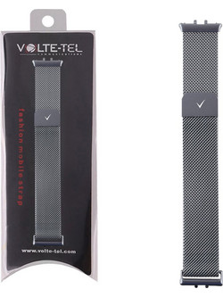 Volte-Tel Milan Λουράκι Μεταλλικό Dark Grey (Samsung Galaxy Fit 3)
