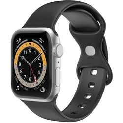 Celly Λουράκι Σιλικόνης Black (Apple Watch 38 / 40 / 41mm)