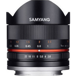 Samyang MF 8mm f/2.8 UMC Fish-eye II Sony E