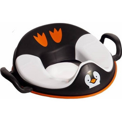 My Carry Potty Penguin My Little Trainer Παιδικό Κάθισμα Τουαλέτας με Χερούλια Μαύρο Λευκό