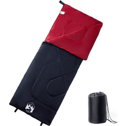 vidaXL Sleeping Bag Μονό 3 Εποχών Κόκκινο 94454