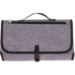 KikkaBoo Φορητή Αλλαξιέρα Μωρού Υφασμάτινη 103x35cm Ανθρακί
