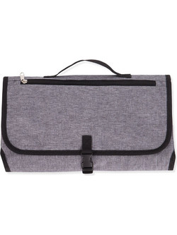 KikkaBoo Φορητή Αλλαξιέρα Μωρού Υφασμάτινη 103x35cm Ανθρακί