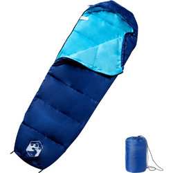 vidaXL Sleeping Bag Μονό 3 Εποχών Μπλε 94487