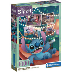 Puzzle Clementoni Disney Lilo & Stitch 1000 Κομμάτια