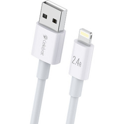 Celebrat CB-24L USB-A to Lightning Cable 12W 1.2m White 6925146982208
