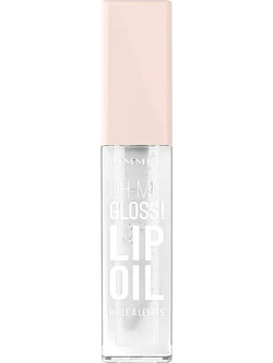 Rimmel Oh My Gloss! 000 Clear Cloud Lip Oil με Χρώμα 4.5ml