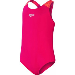 Speedo Medalist Αθλητικό Παιδικό Μαγιό Ολόσωμο για Κορίτσι Ροζ 003141-15468
