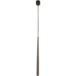 TK Lighting Piano Κρεμαστό Φωτιστικό Οροφής Μονόφωτο Καφέ 10108