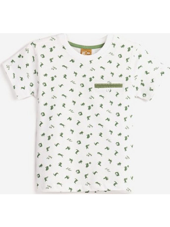 Funky Παιδικό T-Shirt Κοντομάνικο Λευκό 124-305102-2