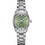 Hamilton Jazzmaster Γυναικείο Ρολόι Αυτόματο με Ασημί Μεταλλικό Μπρασελέ H36105160