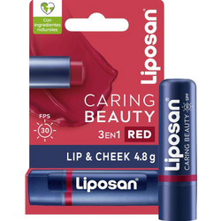 Liposan Caring Beauty Lip & Cheek Red SPF30 4.8gr
