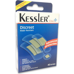 Kessler Discreet Αυτοκόλλητα Επιθέματα σε 4 Μεγέθη 40τμχ