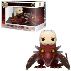 Funko Pop! Rides House Of The Dragon 124 Rhaenys Targaryen With Meleys