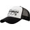 3Guys Elevated Ανδρικό Καπέλο Jockey με Δίχτυ Snapback Υφασμάτινο Μαύρο/Λεύκο 1-124-1-40-4822