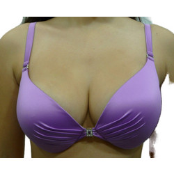 Luna Miracle Platinum Σουτιέν για Βαθύ Ντεκολτέ Push Up με Μπανέλα Μωβ 99392
