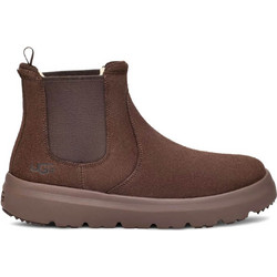 UGG Burleigh Ανδρικά Chelsea Μποτάκια Δερμάτινα Καφέ 1152050-DDC