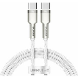 Baseus Cafule Braided USB-C to USB-C 100W 1m White BASCATJK-C02