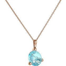 Very Gavello Dolcevita Γυναικείο Κολιέ από Xρυσό 18K με Τοπάζι 18KP1324-4