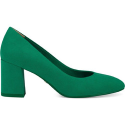 Tamaris Γόβες Suede με Χοντρό Ψηλό Τακούνι Πράσινες 1-22407-20-700