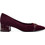 Tamaris Γόβες Suede με Χοντρό Χαμηλό Τακούνι Μπορντό 1-22313-43-537