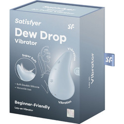 Satisfyer Dew Drop Lay-On Κλειτοριδικός Δονητής Μπλε