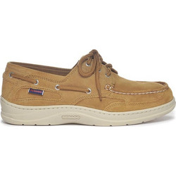 Sebago Ανδρικά Μοκασίνια Boat Shoes Καστόρινα Εκρού L71131QW-907R