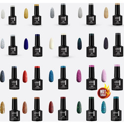 Lorin Hot Deal 20 Glitter Ημιμόνιμο Βερνίκι Νυχιών 8ml