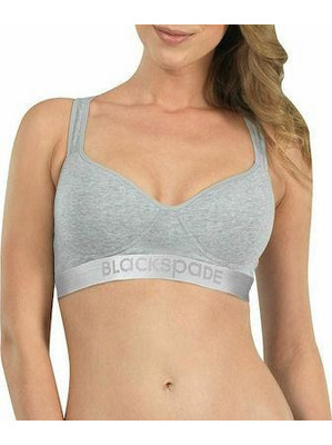 Blackspade Αθλητικό Μπουστάκι με Μέτρια Στήριξη & Ελαφριά Ενίσχυση Γκρι 1626-3
