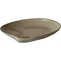 Raw Shell Κοχύλι Πιάτα Ρηχά Πήλινα 3τμχ RD19153-S