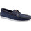 Safe Step Ανδρικά Μοκασίνια Boat Shoes Καστόρινα Navy Μπλε 453532