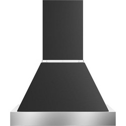 Bertazzoni K90HERTX + KC36HERTNE Απορροφητήρας Καμινάδα-Τζάκι 90cm Μαύρος