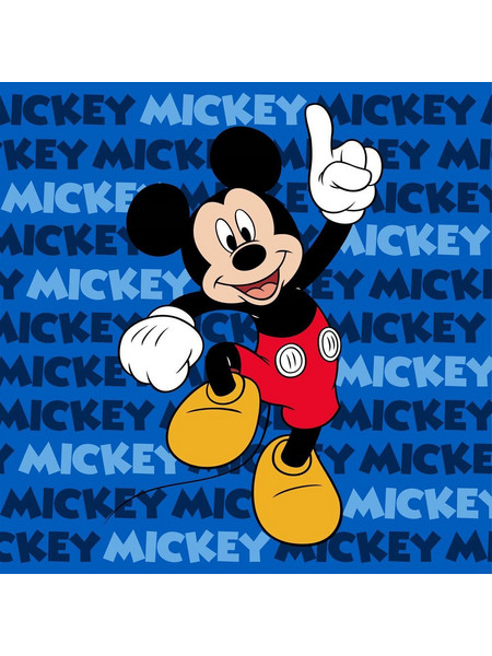 Dimcol Disney Mickey 50 Παιδική Πετσέτα Προσώπου / Χεριών 30x30cm Μπλε