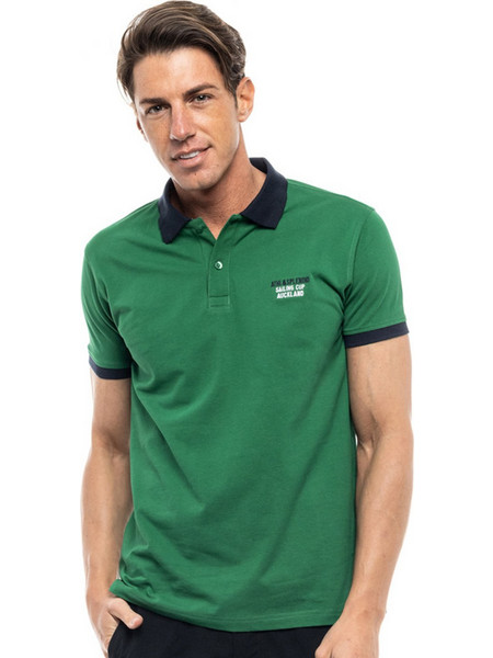 Splendid Ανδρική Μπλούζα Polo Κοντομάνικη Πράσινη 47-206-068