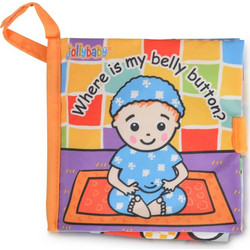 Jolly Μαλακό Βιβλίο Δραστηριοτήτων Where is My Belly 8333 0+ Μηνών