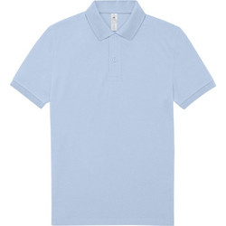 B&C Collection Ανδρική Μπλούζα Polo Κοντομάνικη Blush Blue PU424