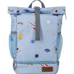 FreeON Rolltop Junior Adventure Σχολική Τσάντα Πλάτης Νηπιαγωγείου Γαλάζια 82191