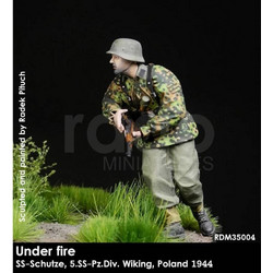 Rado Miniatures Under Fire, SS-Schutze, 5. SS-Pz. Div. Wiking, Poland 1944 Πλαστικό Φιγούρα Μοντελισμού 1:35